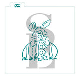 Easter Peeking Bunny PYO Digital Design