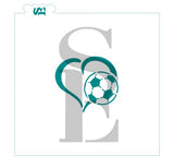 Heart Sports Balls Bundle Digital Design Soccer