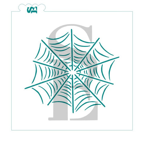 Spider's Web Background Digital Design