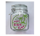 Beach Fund Single and 2-Layer VINYL or SILKSCREEN Stencil Set Digital Design*