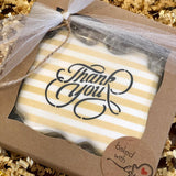 Thank You #1 Stencil for Cookies, Cakes & Culinary