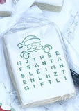 Word Search PYO, Christmas Santa w/ Bag Topper & Answer Key Digital Design