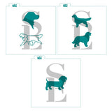 Dog Breeds Bundle - Dachshund, Retriever, Bernaise Mountain Dog Digital Design
