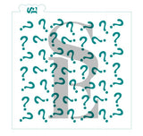 Question Mark Background, Single and Layered Set Digital Design