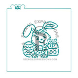 PYO Girl Easter Bunny Digital Design*