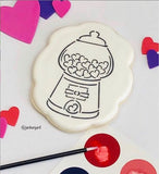 Valentine's Gumball Machine PYO & "I Chews You!" Bundle Digital Design