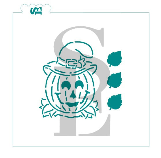 Jack-O-Lantern with Witches Hat PYO Digital Design