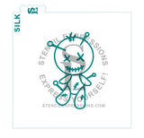 VooDoo Doll PYO SILKSCREEN Stencil SVG Digital Design Download *