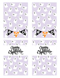 Happy Halloween and BOO Gift / Treat / Cookie Cards Digital Download
