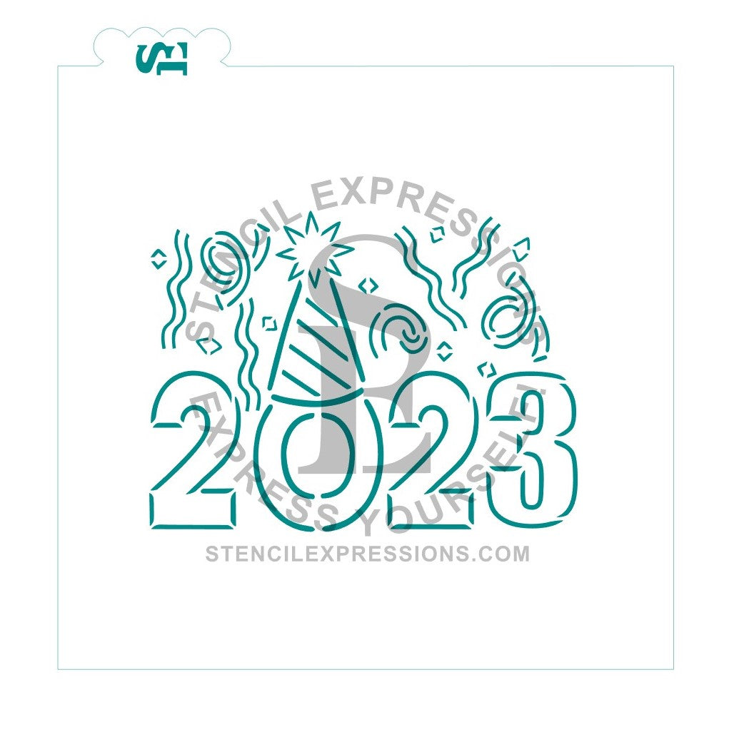 2022 Stencil, 2023 Stencil, New Year Stencil, Custom Stencils, Any Font,  Any Design, Any Size 