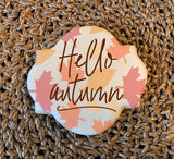 Hello Autumn Sentiment Digital Design