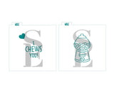 Valentine's Gumball Machine PYO & "I Chews You!" Bundle Digital Design