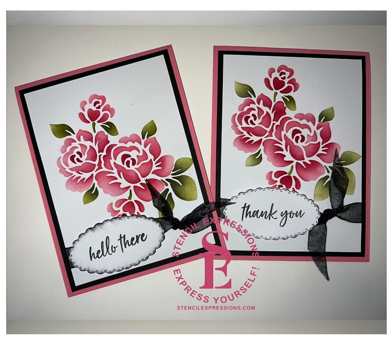 Roses - Silkscreen Stencil – Now and Then WDM