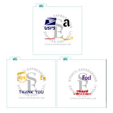 Shipping Company Logos / Thank You Digital Design Download *