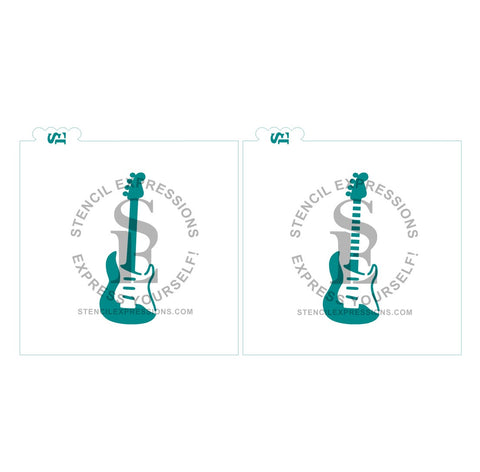 Rock Guitars Digital Designs with Shaped Template *