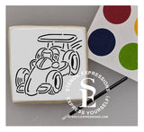 Race Car PYO Stencil Digital Design*