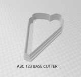 ABC 123 Platter Set Digital Design, Includes 3D Cutters STL Files*