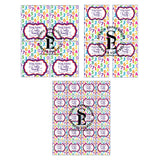 Teaching Is A Work Of Heart School Theme Treats Print Your Own Packaging Bundle: Treats Cards and Gift Tags