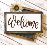 Welcome (To Our Home) Bridged and UnBridged Digital Design