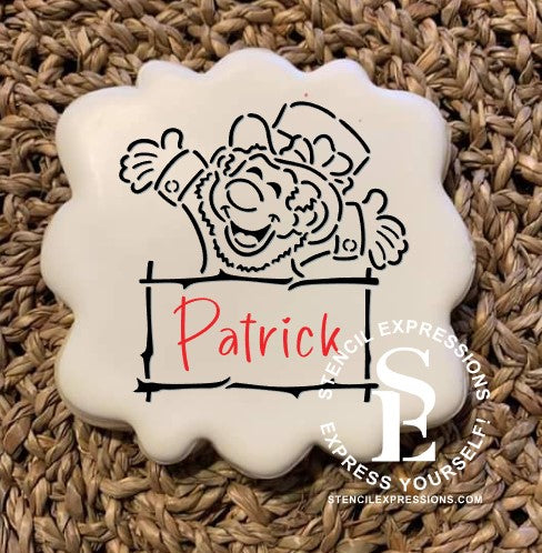 Leprechaun Name Plaque PYO Digital Design *