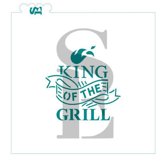 Father's Day Jumbo Bundle #2 - Simply A Dad Digital Designs Cookie Stencils King of the Grill 2