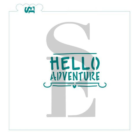 Hello Adventure Sentiment Digital Design