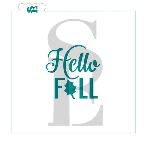 Hello Fall Sentiment #2 Digital Design