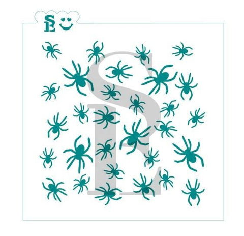 Spider Background Stencil SVG Digital Design Download *