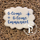 O Come, O Come Emmanuel Sentiment Digital Design