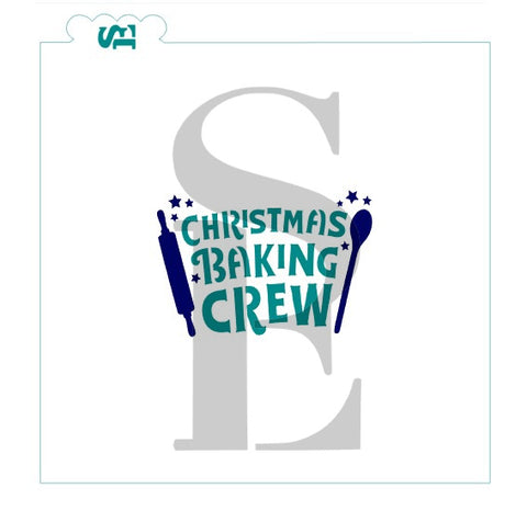Christmas Baking Crew Digital Design