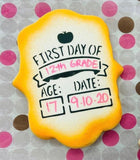 First Day of #3 with Banner, Age & Date Digital Design*