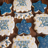 Twinkle Star Background Stencil for Cookies, Cakes & Culinary